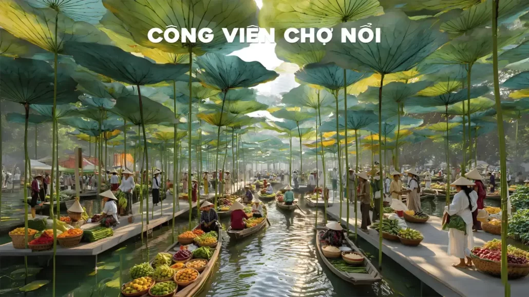 Công viên chợ nổi